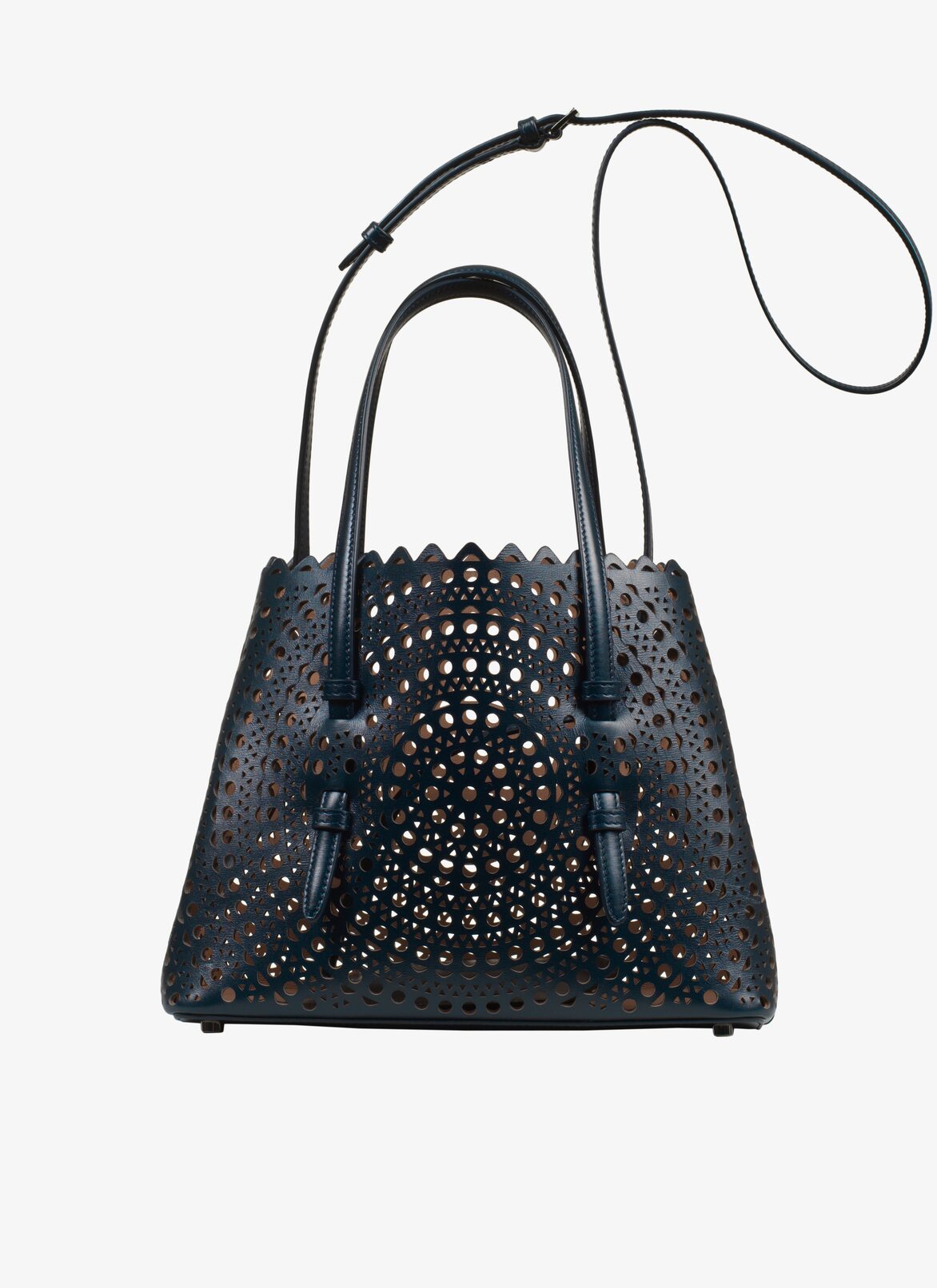 Mina 25 Tote-Bag ALAÏA NIGHT BLUE MINA 25 TOTE-BAG